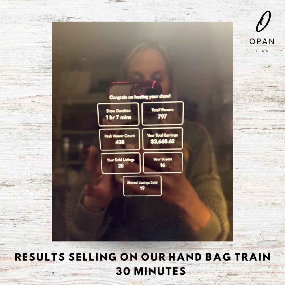 The Opan Bins Luxury Handbag Train | Thursday DECEMBER 18th - Picture 4 of 4